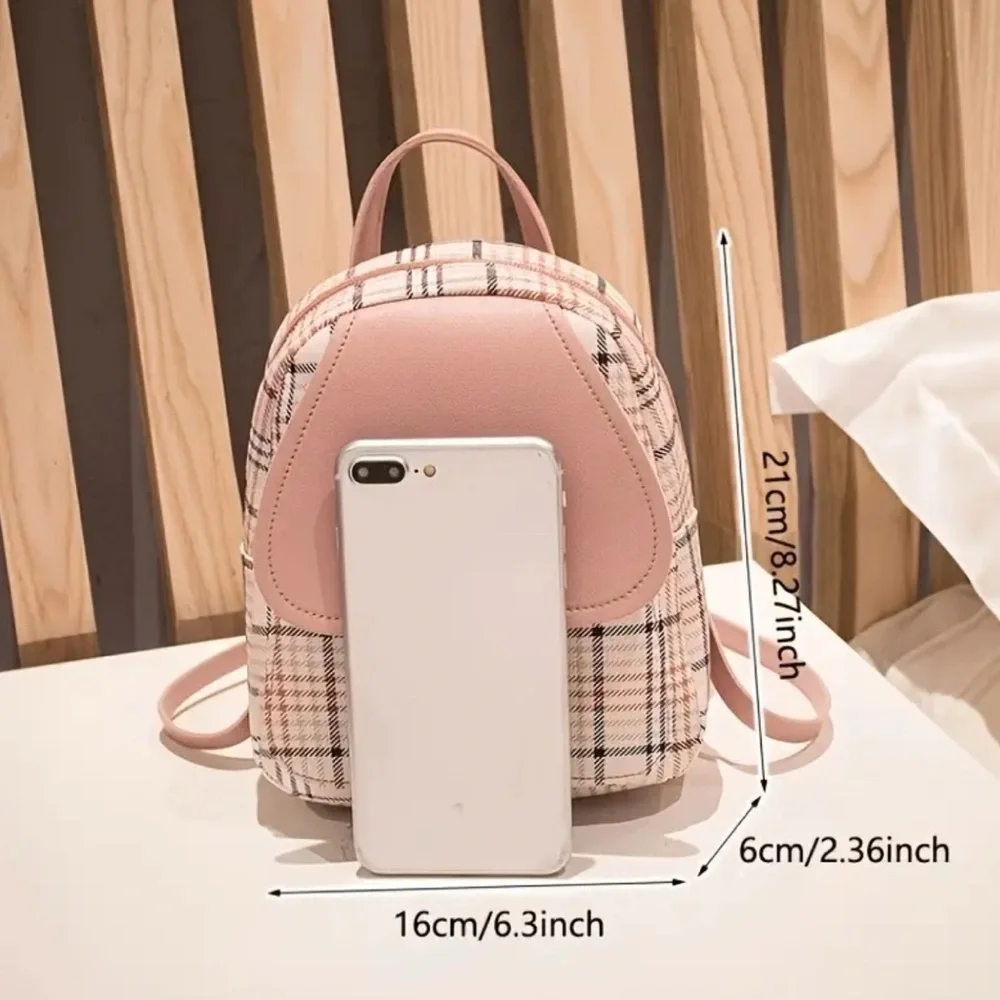 Hello Kitty Pink and Cream mini Backpack with Gold Accents - Picture 2 of 2